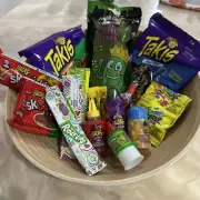 Chili Lime Pickle Kit With Takis As Seen on Tiktok 18pcs Mexican Candy