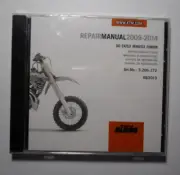KTM Repair Manual Disc 2009 - 2014 50 SX / SX Mini / SX Junior Factory Sealed