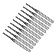 8.5x1.5mm Tungsten Carbide CNC End Mill CNC Router Bits Right Hand 10pcs