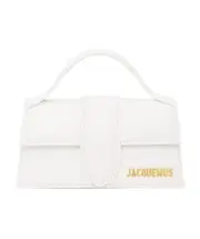 Jacquemus Le Bambino Logo Plaque Top Handle Bag One size White
