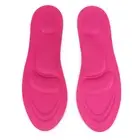 1Pair 4D Sponge Insoles Soft Shoe Arch Support Pad Massage Insert Cushions TH