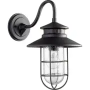 Quorum International 7697-69 Moriarty Outdoor Wall Light Noir