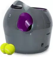 Automatic Ball Launcher Dog Toy, Interactive Tennis Ball Throwing Machine for...