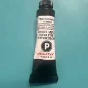 DANIEL SMITH WATERCOLOR PAINT 15 ML/.5 OZ TUBE Black Tourmaline GENUINE Primatek