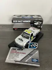 Zane Smith #21 2020 Autographed Bay Mountain Michigan Win Nascar Diecast 1/24