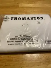 Vintage Thomaston - NO IRON Full/Double Fitted Sheet For 75x54 inch