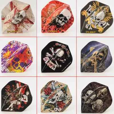 5 SETS [15] Alchemy Dart Flights 16 Horror Designs Standard iflight