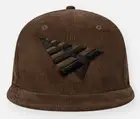 PAPER PLANES ROC NATION CORDUROY CROWN 59FIFTY FITTED HAT BROWN SUEDE BRAND NEW