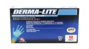 SAS Safety 6607 (10 Box Case) Derma-Lite Powdered Nitrile Gloves (Medium)