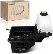 A-Premium Engine Coolant Overflow Recovery Reservoir Tank [with Cap & Hose] Compatible with Ford Expedition & Lincoln Navigator, 2007 2008 - Front Side
