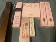 High end full size make up lot 8 pcs Charlotte T, Nars, Too Faced, Hourglass!