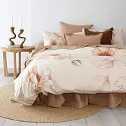 Bambury Poppy Quilt Cover Set, Queen Bed Size