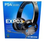 EXP03+ PHENOM LED Comfortable Noise-Isolating Gaming HeadsetWith Boom Mic