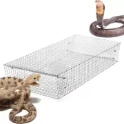 Humane Snake Trap - Catches & Releases All Snakes - Reusable 50x22x10cm