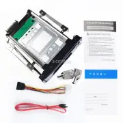 Single Bay Internal SATA TrayLess Hot Swap Mobile Rack for 2.5" 3.5" Hard Disk