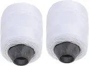 TOYANDONA Builders Chalk String Line 2 Rolls Nylon Construction Line Versatile Masonry Tool for DIY Gardening