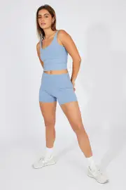 Blue Tank Top Scoop Neck - Size M, Women's Tank