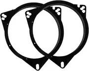 Alipis 2pcs Car Audio Speaker Spacer Rings Fit Mounting Bracket for Enhanced Sound Easy Installation for Speaker Systems