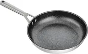 Ninja ZEROSTICK Stainless Steel Cookware 28cm Frying Pan, Long Lasting, Non-Stick,Induction Compatible Frying Pan, Oven Safe to 260°C, Cast Stainless Steel Handle C60028UK