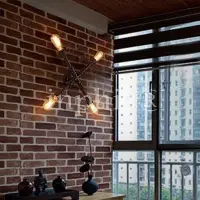 在飛比找Yahoo!奇摩拍賣優惠-INPHIC-美式復古鐵藝吸壁兩用燈loft書房咖啡廳創意書