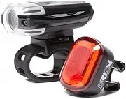 Moon - Meteor Front and Orion Rear Rechargeable Bike Light Set