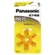 Panasonic 國際牌PR鋅空助聽器電池 6入 / 卡 PR70