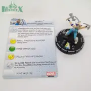 Heroclix Wolverine and the X-Men set Spiral #041 Rare figure w/card!