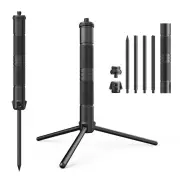 Aluminum Lantern Stand Camping Lamp Pole for Astrolux CL01 CL02 Foldable Light Support Holder Lamp Bracket Camera Phone