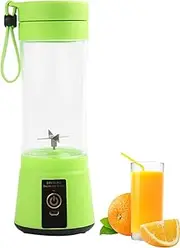 Portable Blender - 400ml USB Charging Blender for Fruits - Automatic Cleaning Juicer with Lanyard Leakproof Mixer for Traveling, Home, Working, School, Camping Shwing