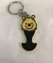 Winnie The Pooh Shopping Trolley Key Token Removable for Coles Aldi etc.