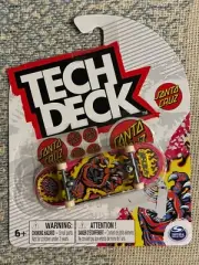 TECH DECK SANTA CRUZ SKATEBOARDS Screaming Pink Hand Fingerboard