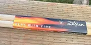 Zildjian Play with Fire Drum Sticks, SELECT HICKORY USA MADE, SET NEW