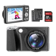 4K Digital Camera,Autofocus 48MP Vlogging Camera for Photography YouTube Comp...