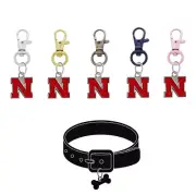 Nebraska Cornhuskers Pet Tag Collar Charm College Dog Cat - Pick Your Color