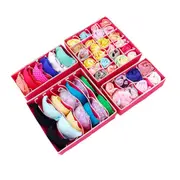 4Pcs Pack Underwear Sock Bra Storage Organiser Ver 2 Garment Bags