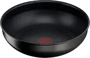 [Tefal] Ingenio Unlimited, 26cm Wok, Stackable, Space Saving, Non-Stick, Induction, Black, L7637732