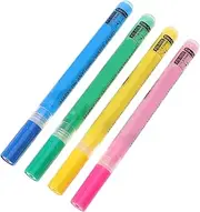 Totority 4Pcs Golf Shaft Color Change Pen Golf Club Coloring Markers for Custom Designs Easy Identification for Golfers Includes