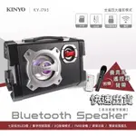 【品華選物】KINYO 遙控木質卡拉OK 錄音 充電 FM 藍芽音箱 行動卡拉OK KY-1793