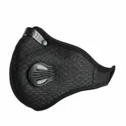KASA Reusable Face Mask Anti Pollution Dust Respirator Carbon