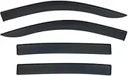Window Visor Wind for Dacia Spring 2021-2023 Electric Weathershileds Car Rain Shield Awning Trim Cover Exterior Window Rain Visor