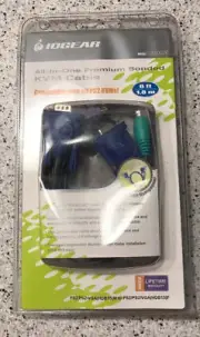G2L5002P IOGEAR PS/2 KVM Combo Micro Cable 6' Computer Premium Cable High Qualit
