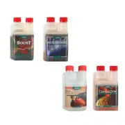 Canna Rhizotonic + Cannazym + PK 13-14 Additives + Boost - 4 x 250ML Pack