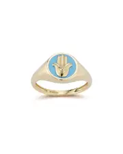 Ember Fine Jewelry 14K Hamsa Signet Ring
