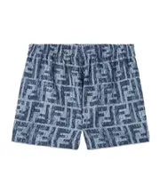 Linen baby Bermuda shorts 9M,12M blue