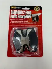 ACCU SHARP ' DIAMOND 2 STEP KNIFE SHARPENER ' COARSE/FINE