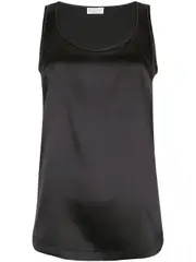[Brunello Cucinelli] scoop neck vest L Black