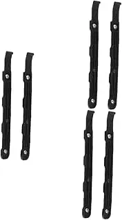 UKCOCO 3 Pairs Chassis Hard Drive Mounting Rails Replacement HDD Brackets Abs Plastic Sturdy and Lightweight