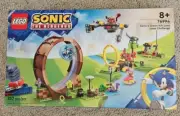 LEGO Sonic: Sonic's Green Hill Zone Loop Challenge (76994) New Sealed Set✨