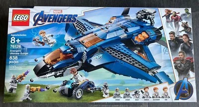 LEGO 76126 Marvel Avengers Ultimate Quinjet Super Heroes Brand New Free Shipping