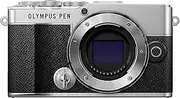 Olympus Pen E-P7 Micro Four Thirds System Camera, 20MP Sensor, 5-Axis Image Stabilization, Tilting and High Resolution LCD Screen, 4K Video, Wi-Fi, Colour and Monochrome Profile Control, Silver